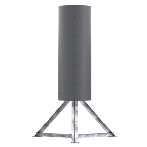 3'-6" Wide x Optional Height - Two Part Radome