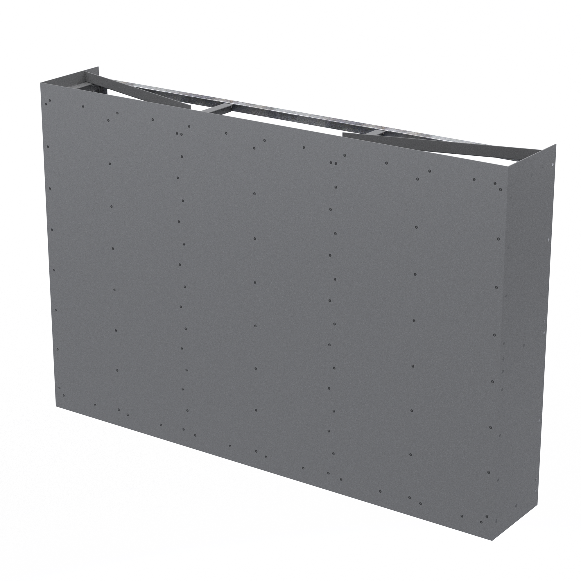 Wall Mount Box 12’W x 2’D x 8’H