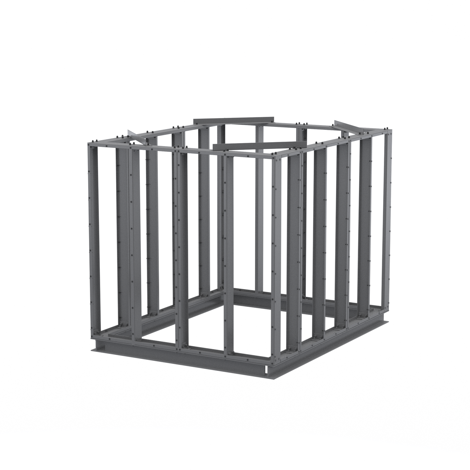 Roof Mounted Box 10’W x 8’D x 8’H