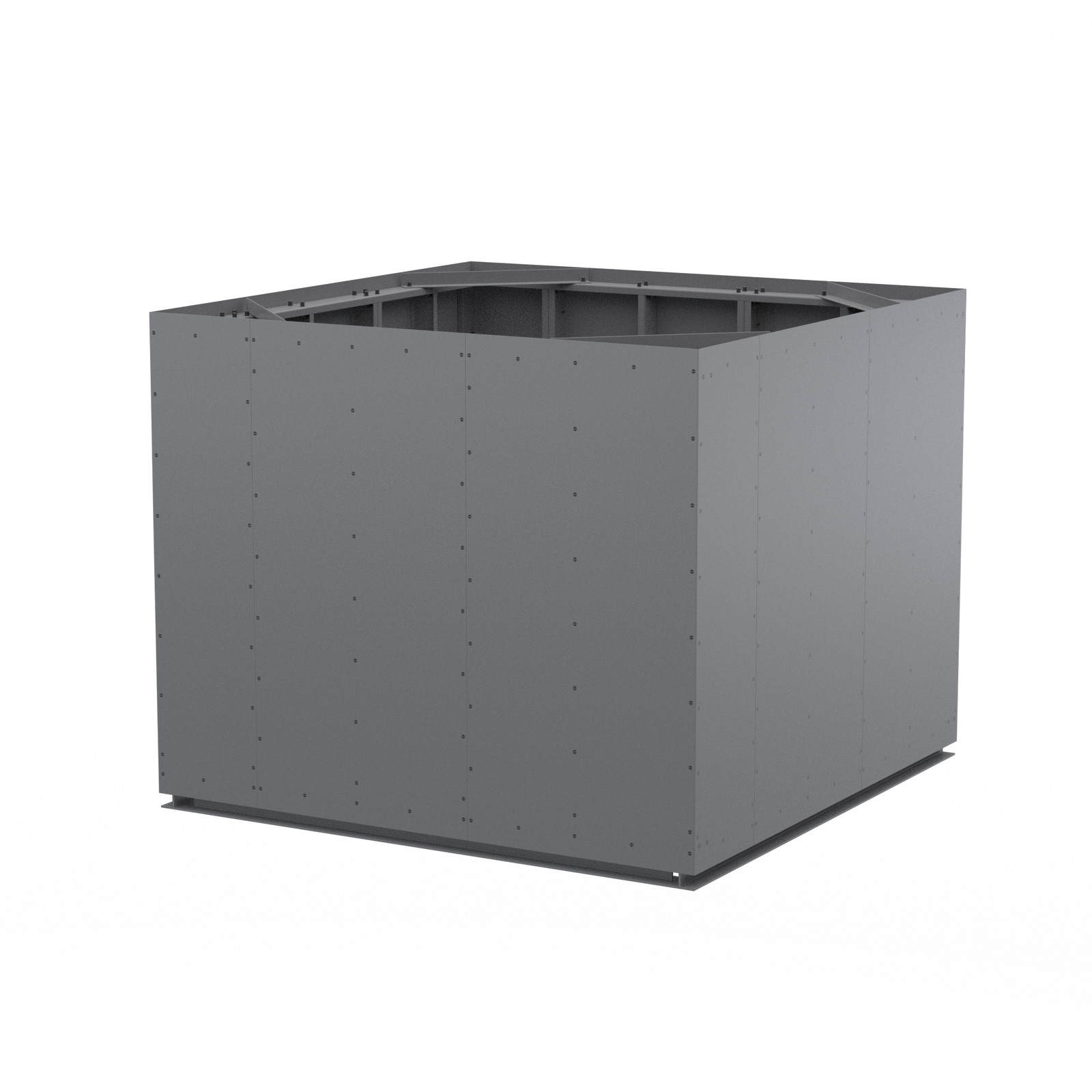 Roof Mounted Box 10’W x 10’D x 8’H