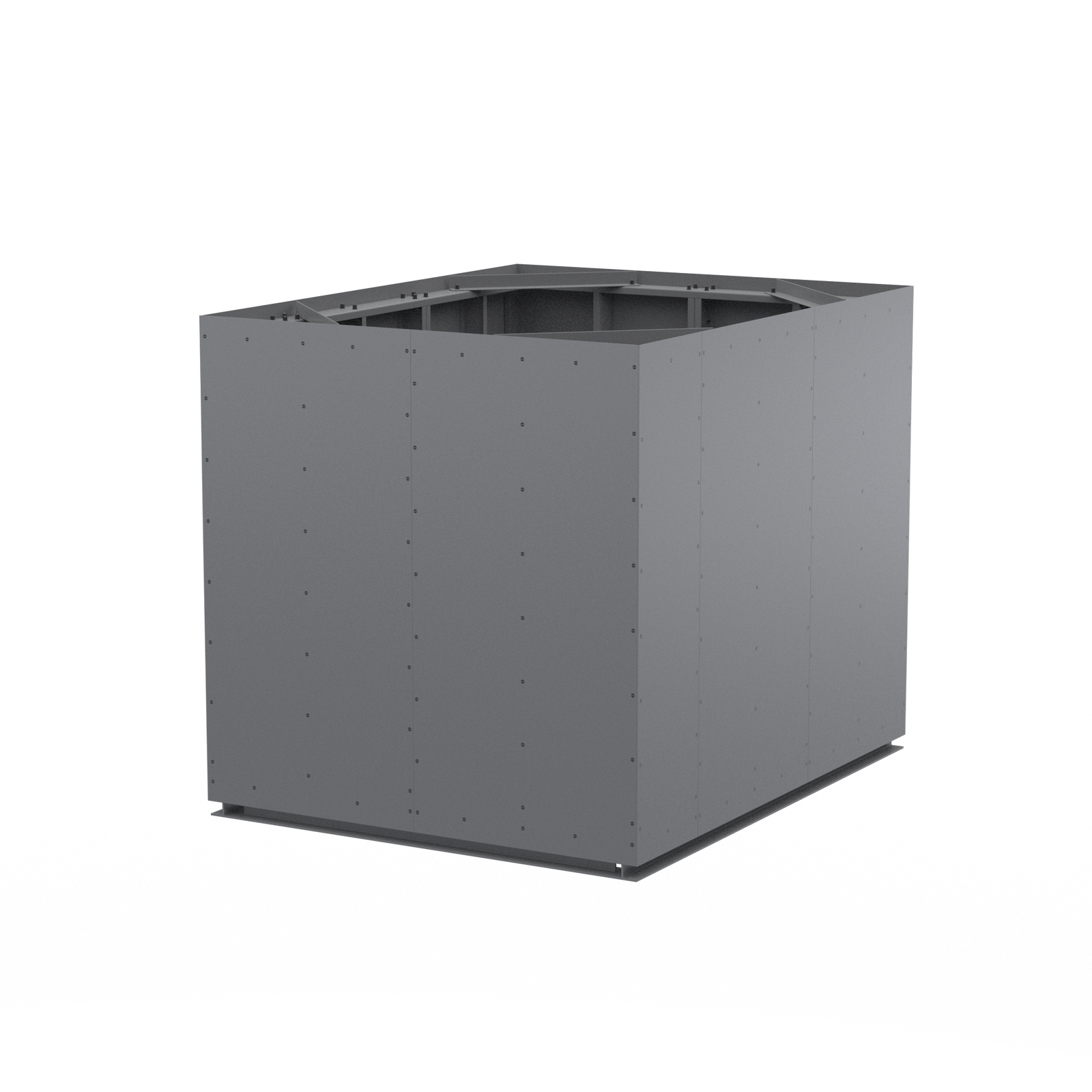 Roof Mounted Box 10’W x 8’D x 8’H