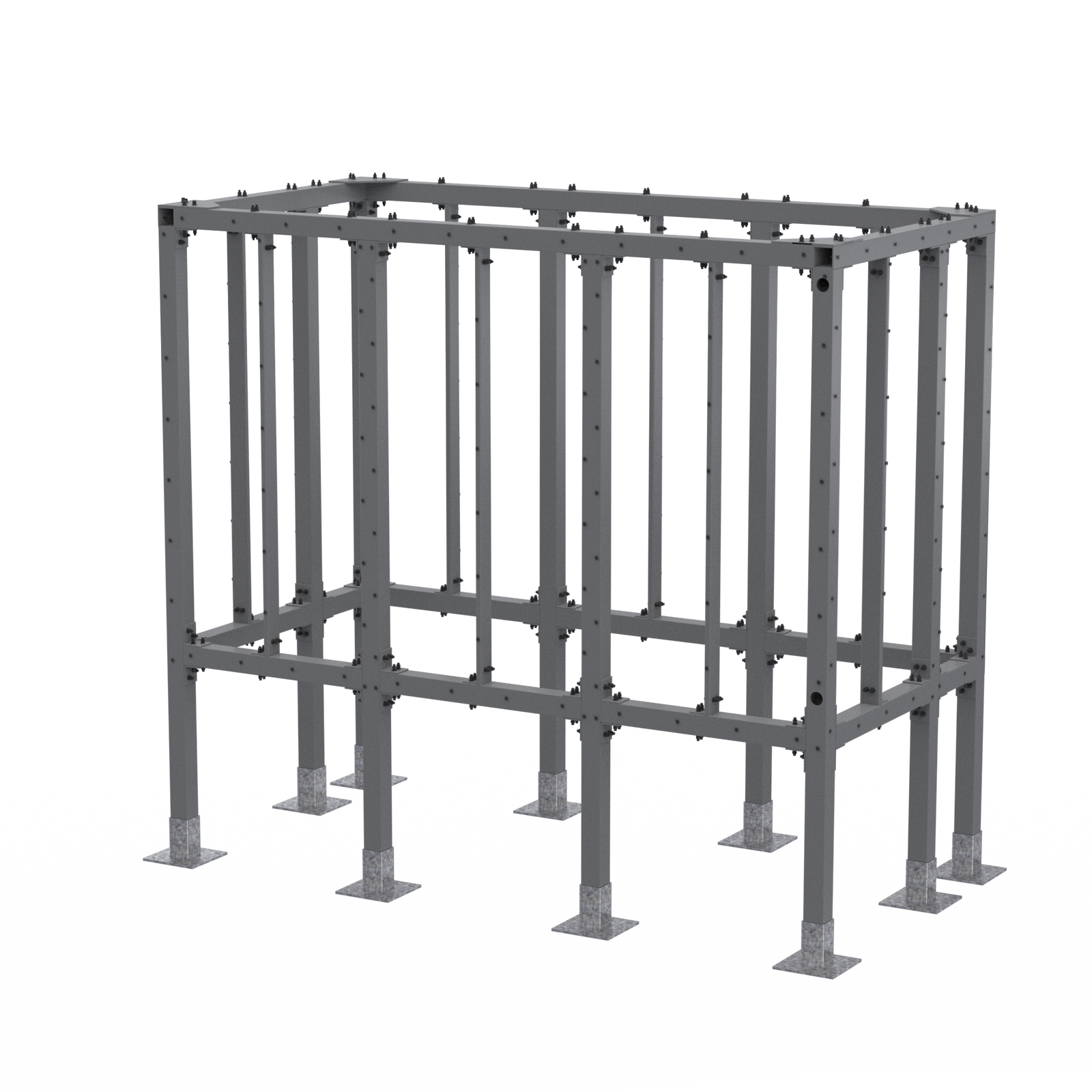 Roof Elevated Box 12’W x 6’D x 11’H