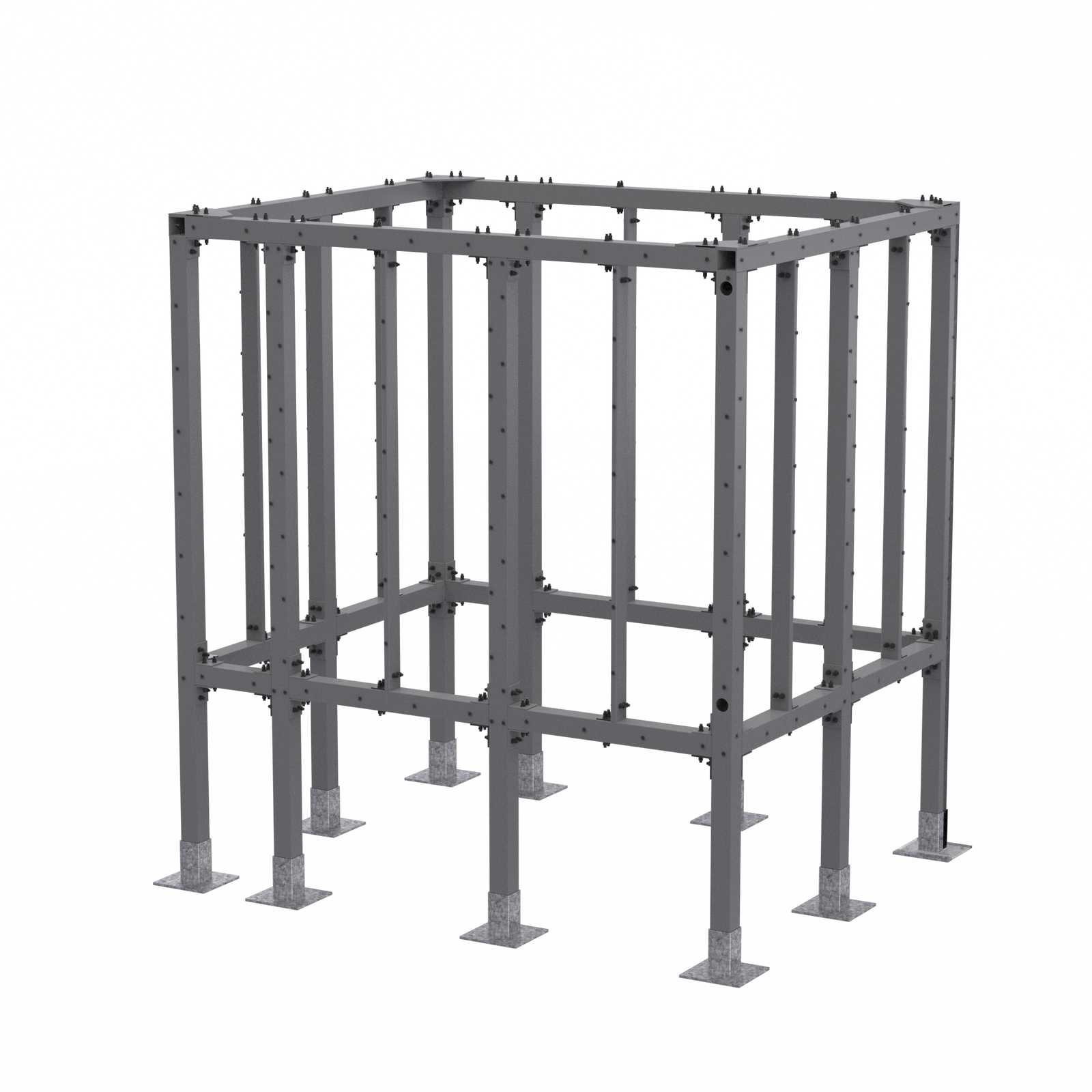 Roof Elevated Box 10’W x 8’D x 11’H