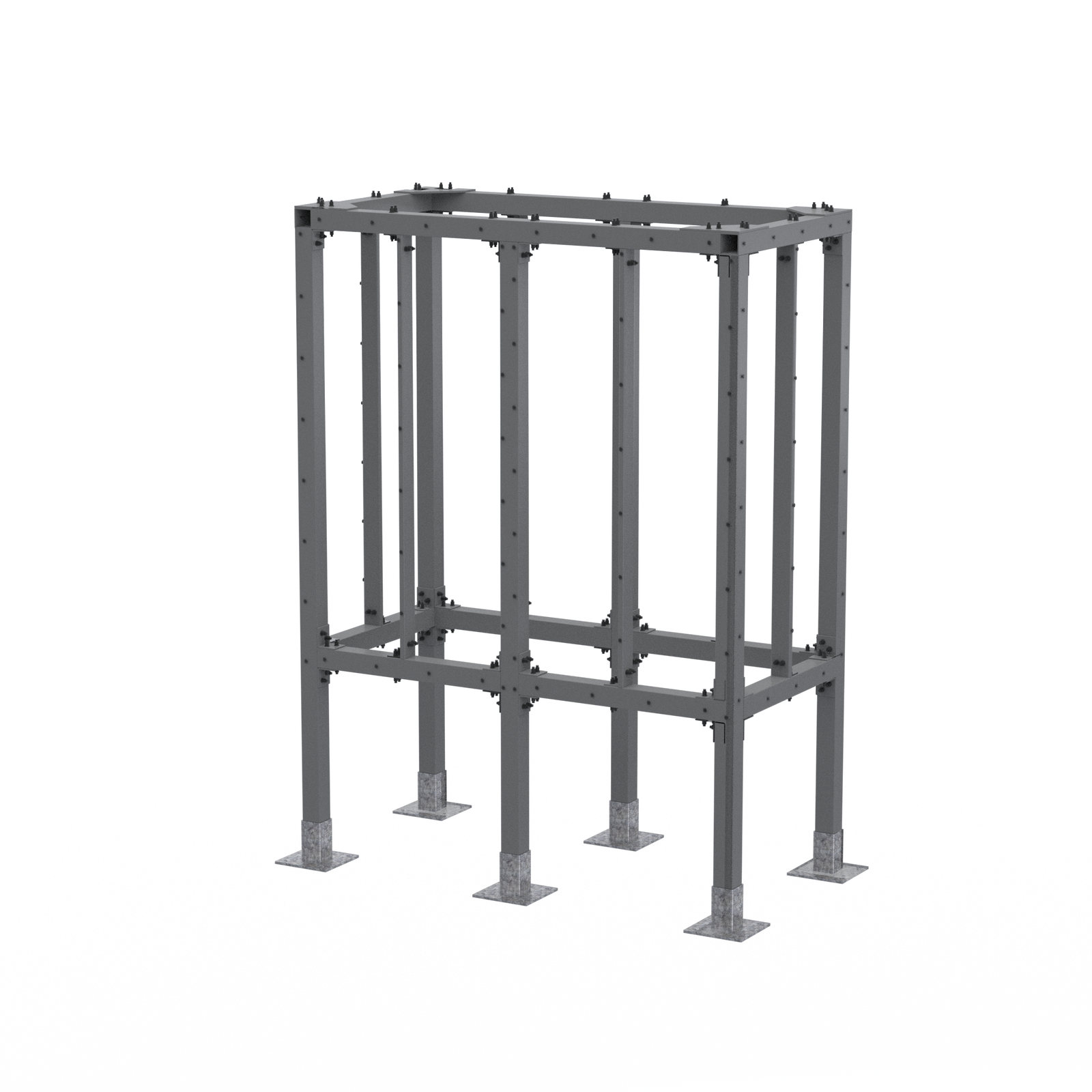 Roof Elevated Box 8’W x 4’D x 11’H