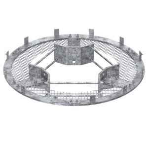 4'-6" Wide x Optional Height - Two Part Radome