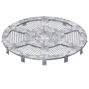 3'-6" Wide x Optional Height - Two Part Radome