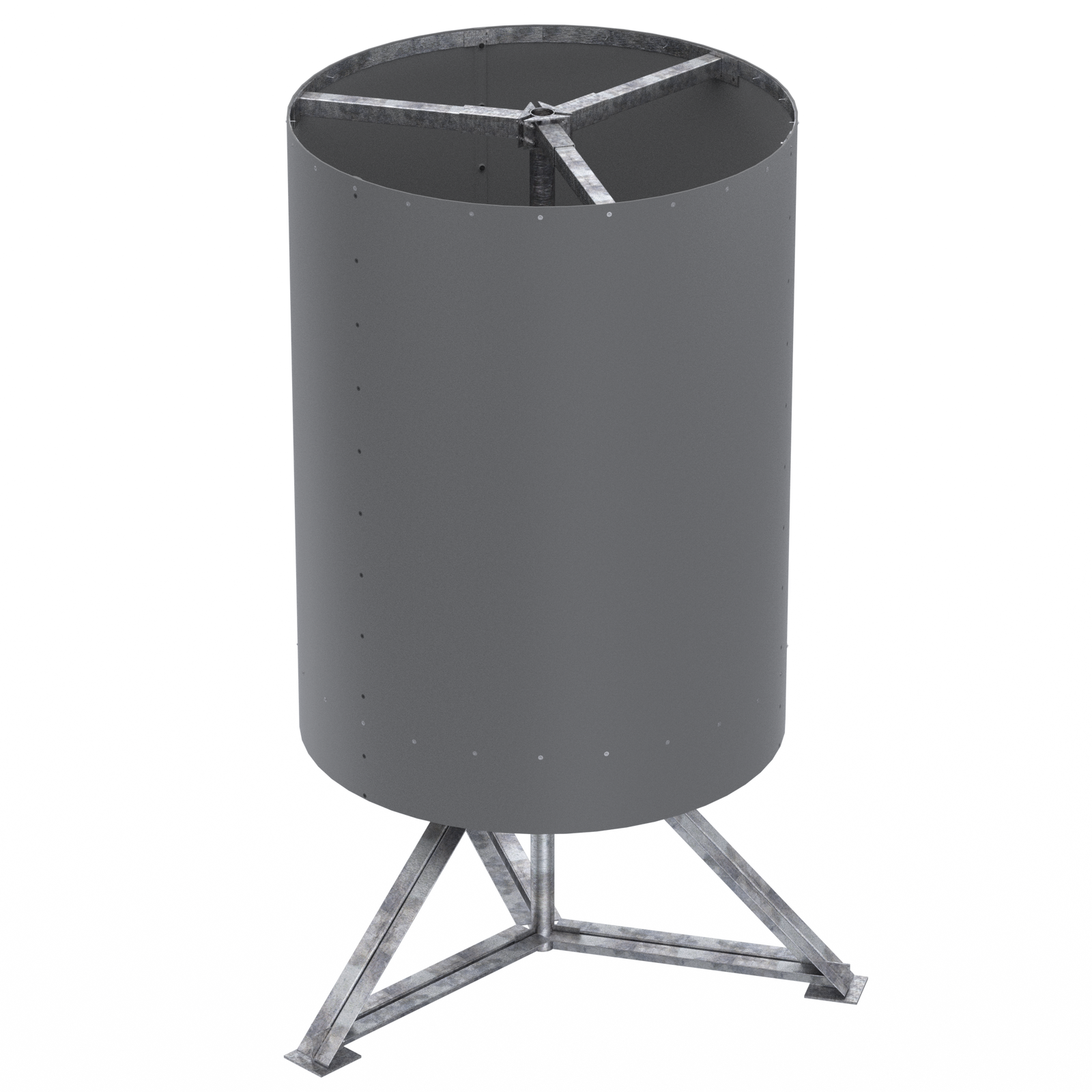 7'-6" Wide x Optional Height - Three Part Radome