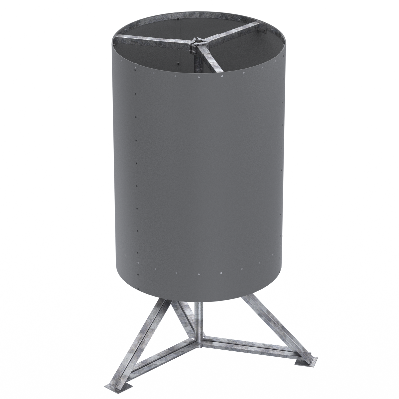 7'-0" Wide x Optional Height - Three Part Radome