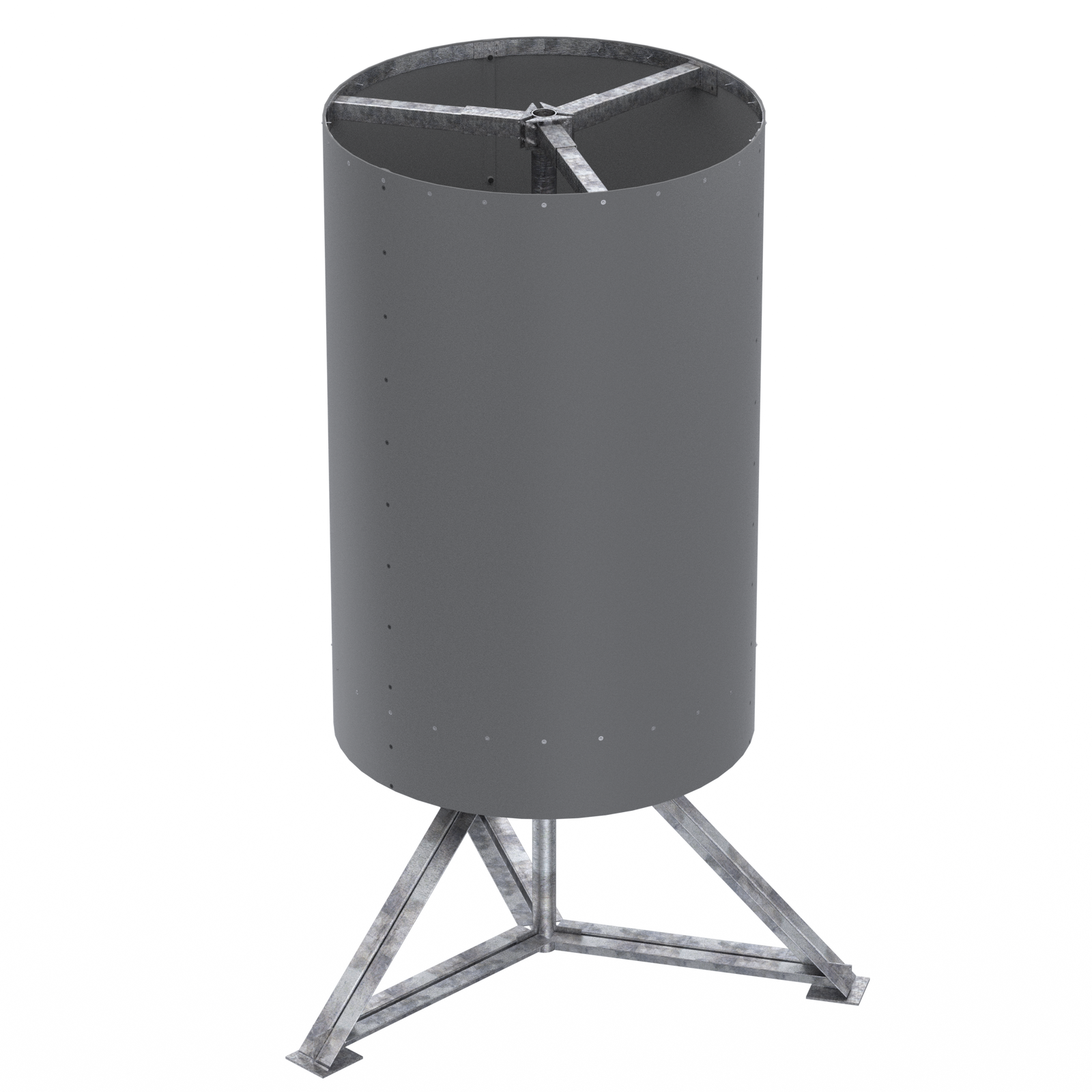 6'-6" Wide x Optional Height - Three Part Radome