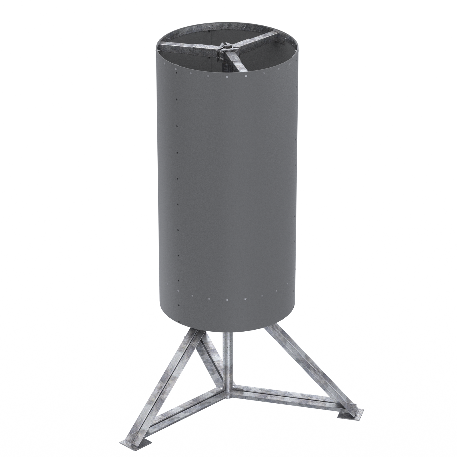 5'-0" Wide x Optional Height - Three Part Radome
