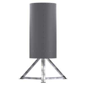 5'-0" Wide x Optional Height - Three Part Radome