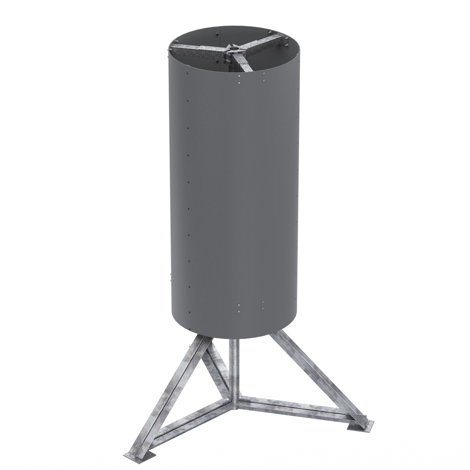 4'-6" Wide x Optional Height - Two Part Radome