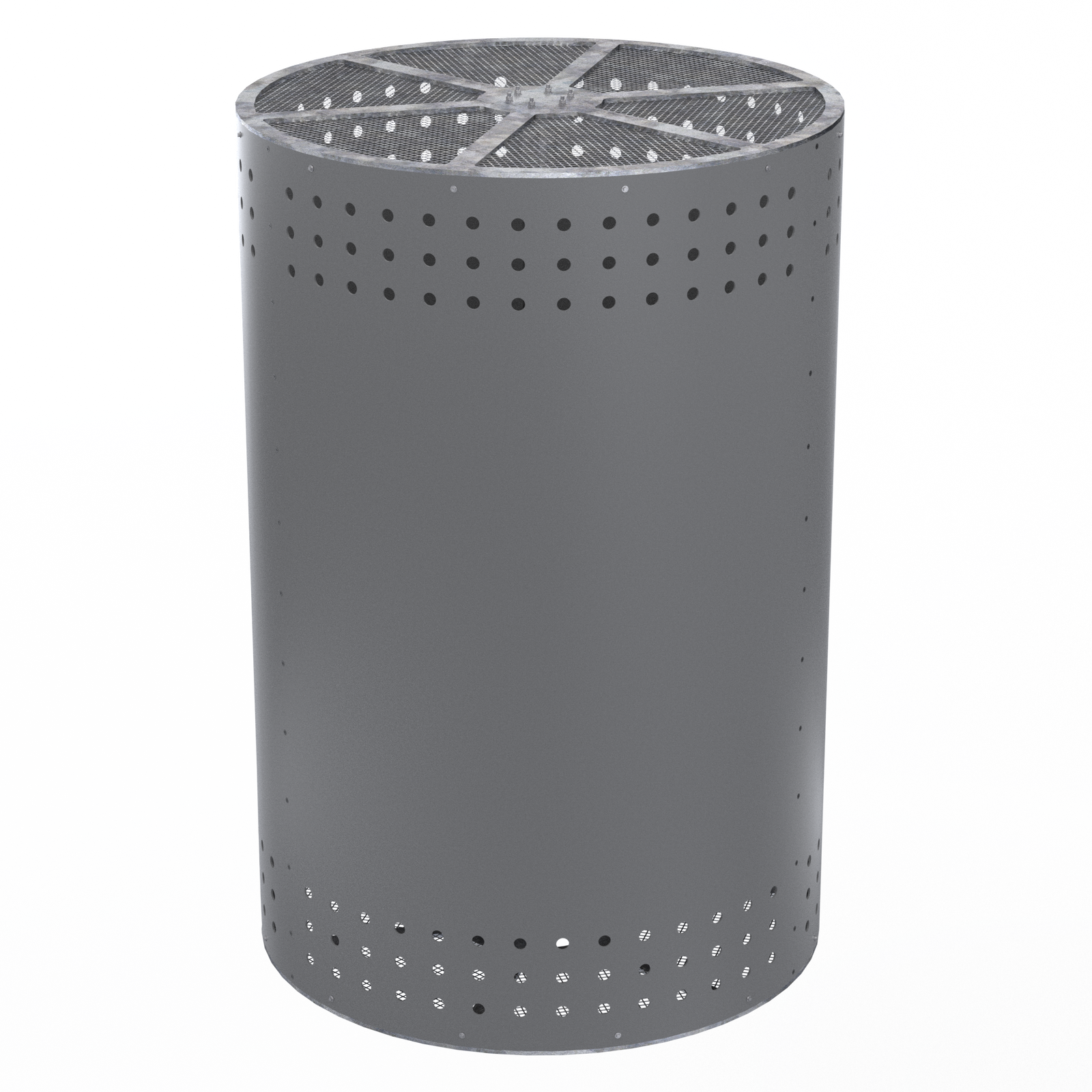 8'-0" Wide x Optional Height - Three Part Radome