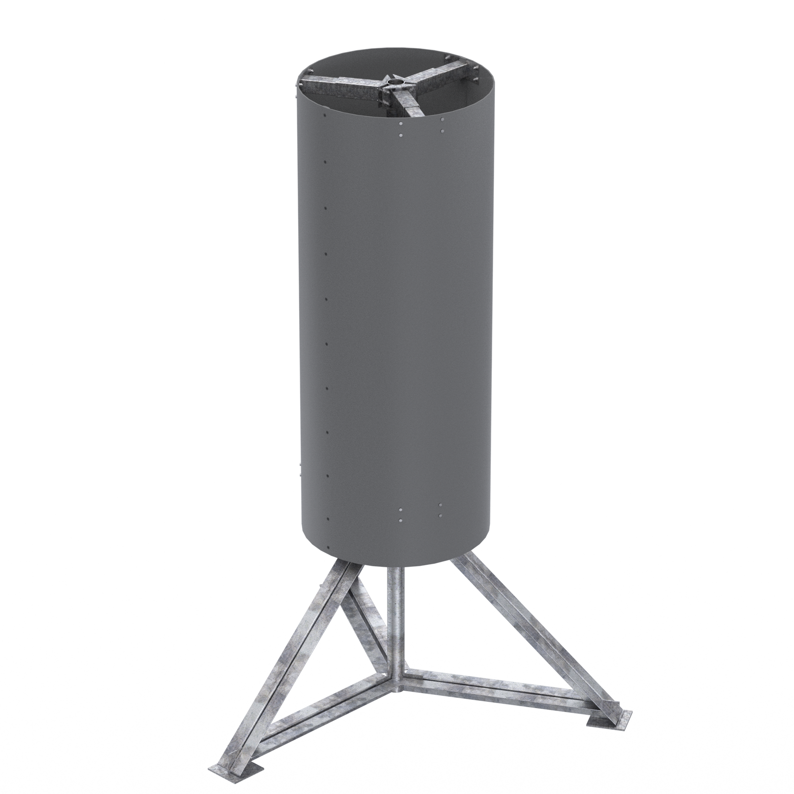 4'-0" Wide x Optional Height - Two Part Radome