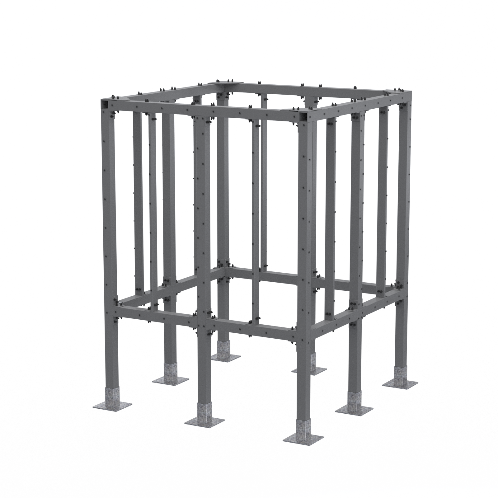 Roof Elevated Box 8’W x 8’D x 11’H