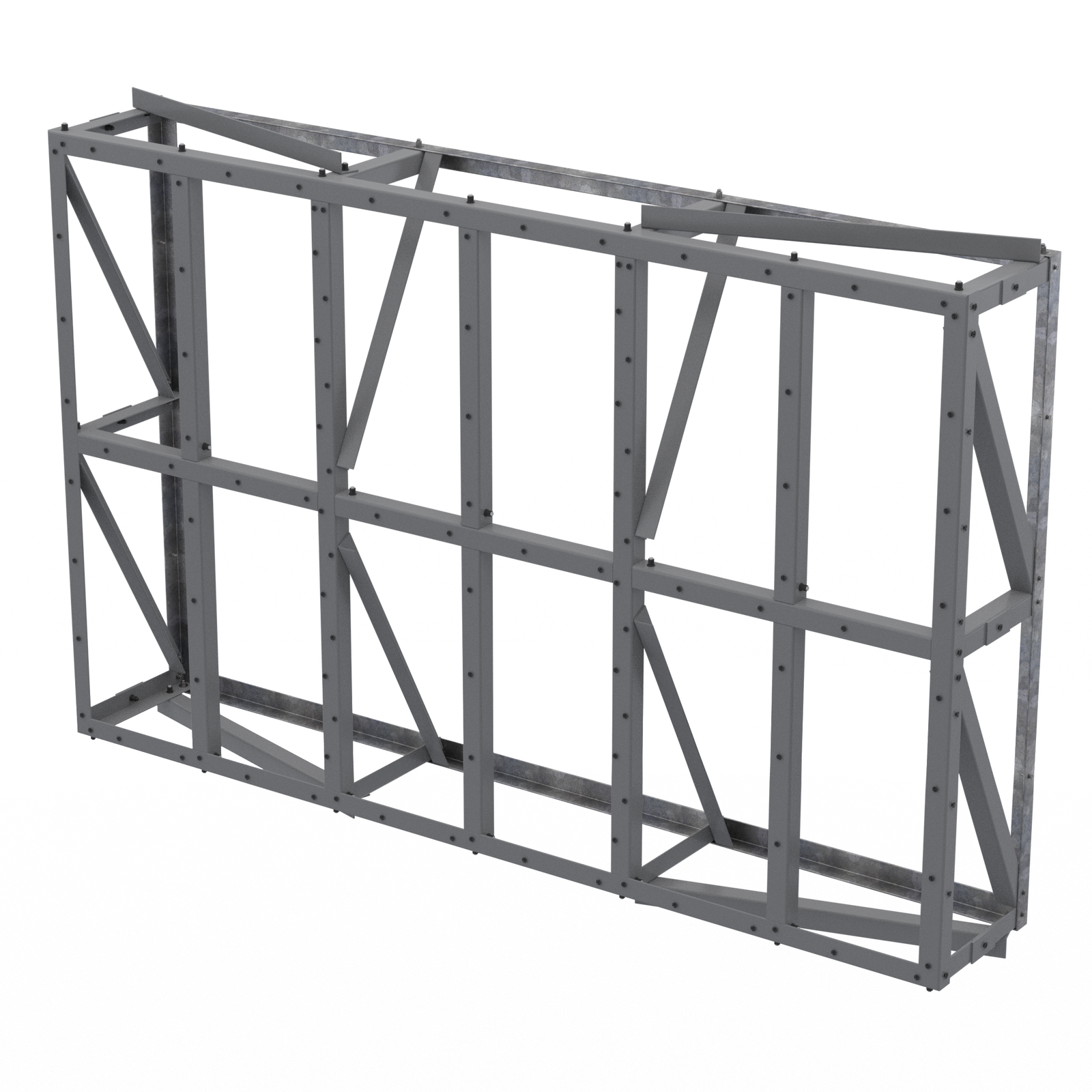 Wall Mount Box 12’W x 2’D x 8’H