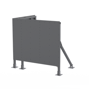 Elevated Screenwall (R) 10’W x 8’D x 11’H