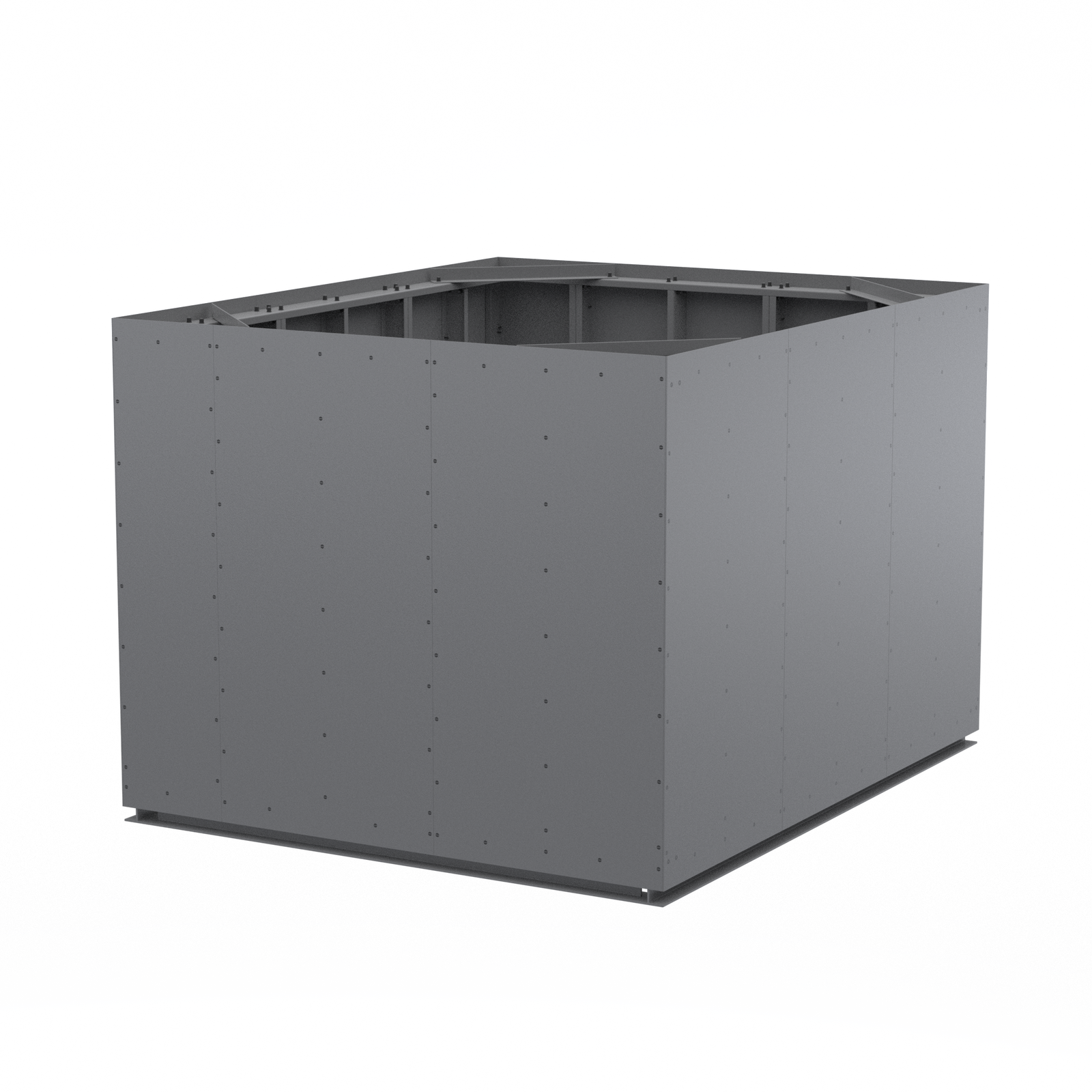 Roof Mounted Box 12’W x 10’D x 8’H