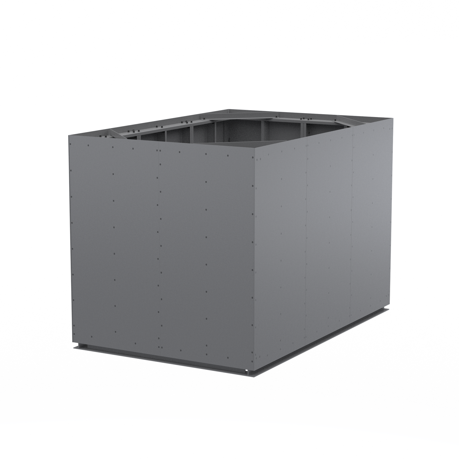 Roof Mounted Box 12’W x 8’D x 8’H