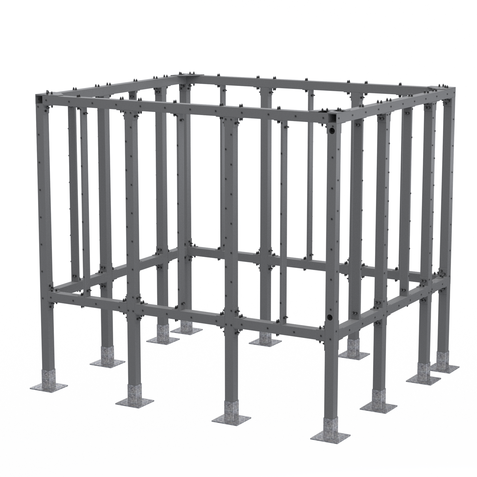 Roof Elevated Box 12’W x 10’D x 11’H