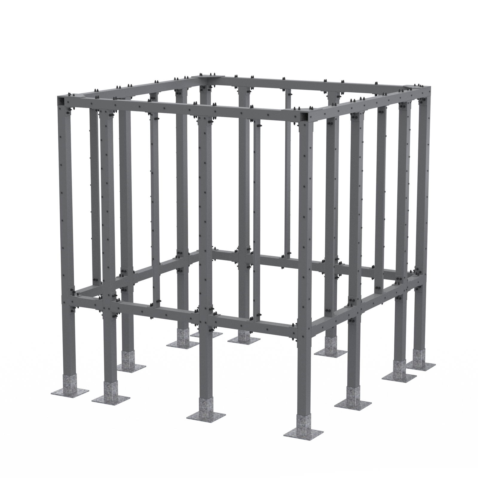 Roof Elevated Box 10’W x 10’D x 11’H