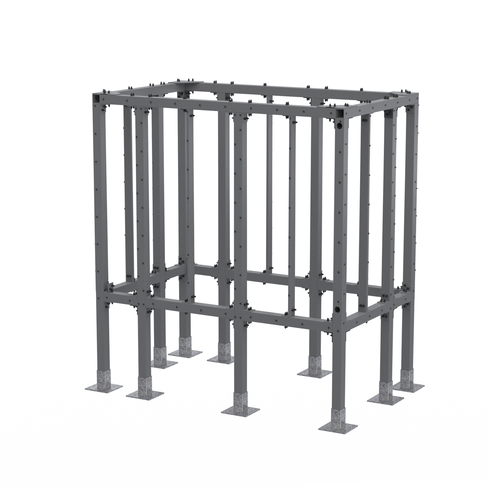 Roof Elevated Box 10’W x 6’D x 11’H