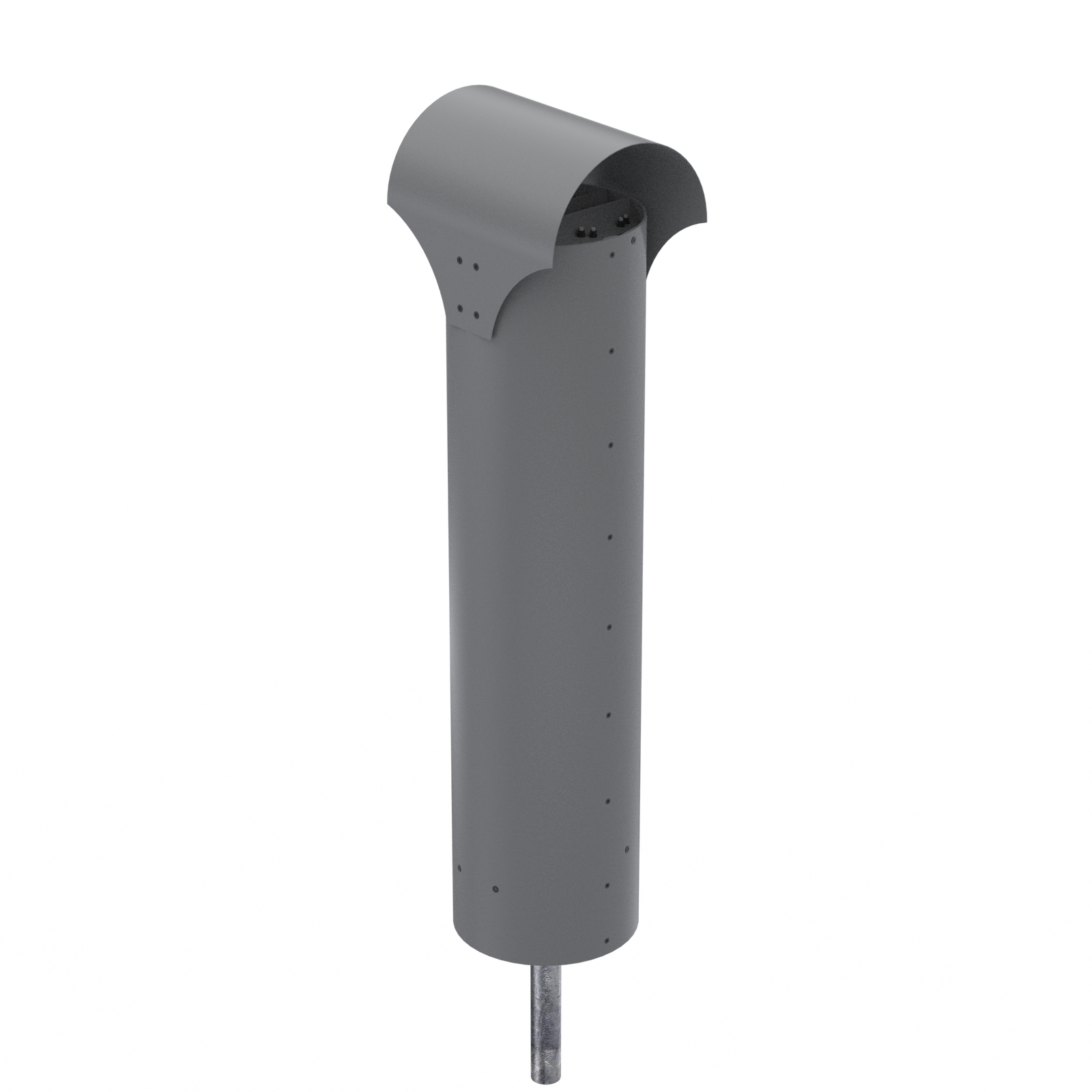 2'-0" Wide x Optional Height - Two Part Radome