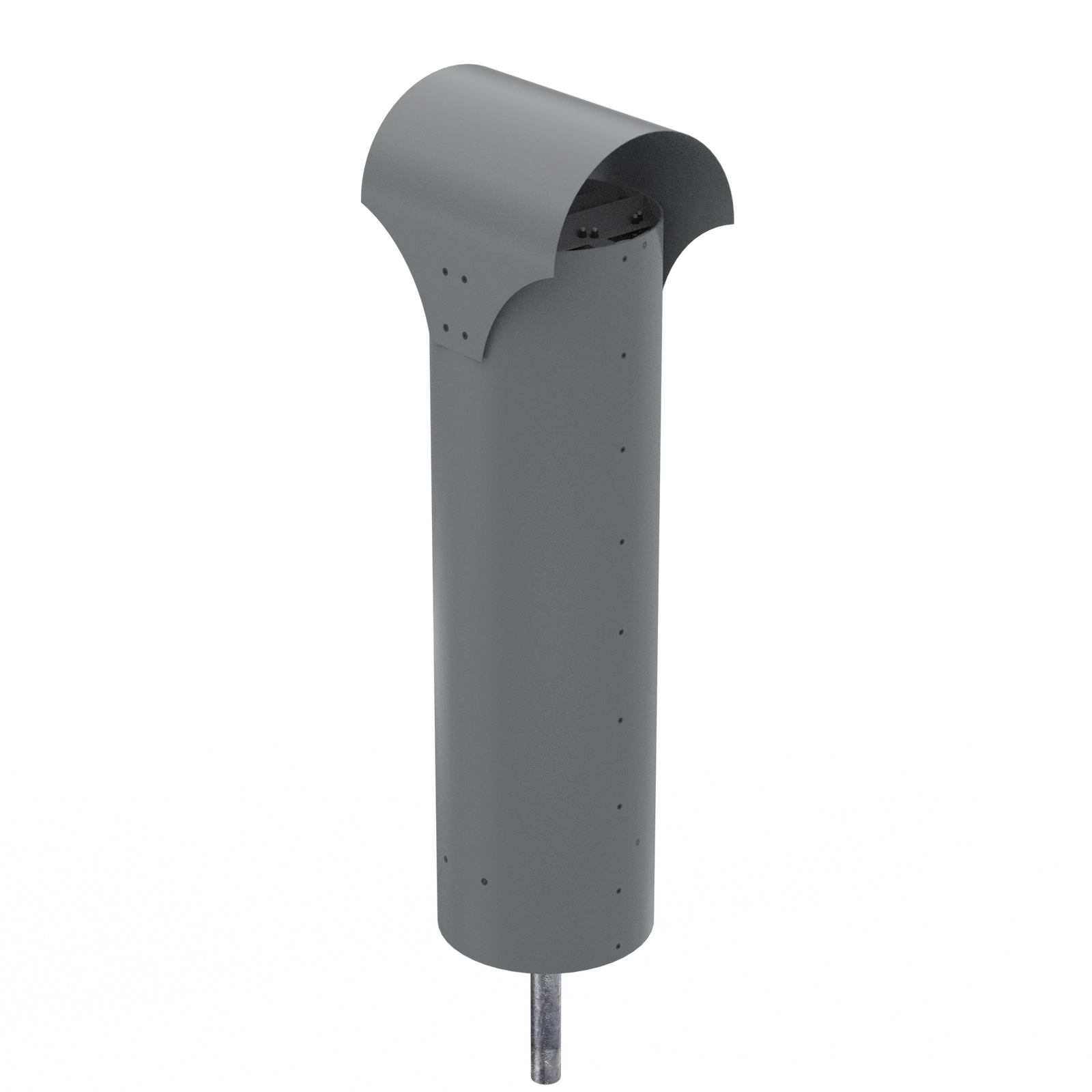 2'-4" Wide x Optional Height - Two Part Radome