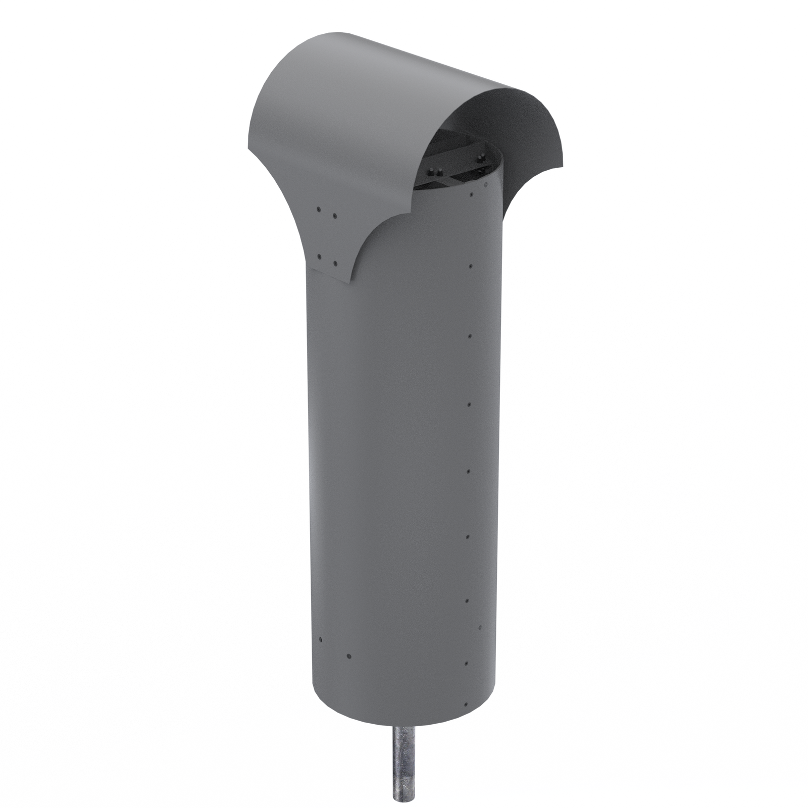 2'-8" Wide x Optional Height - Two Part Radome
