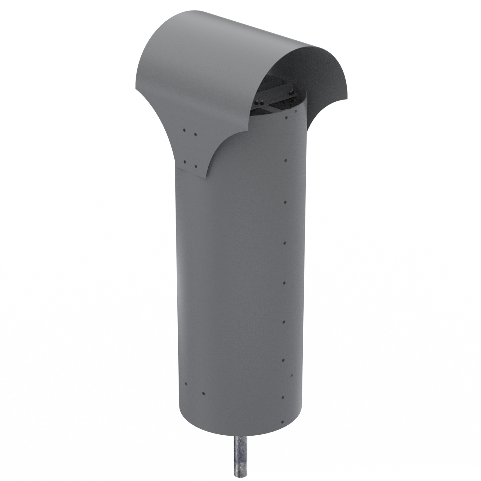 3'-0" Wide x Optional Height - Two Part Radome